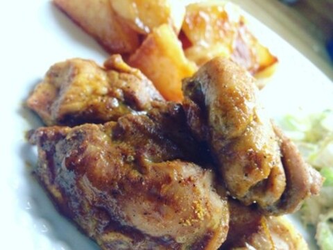 簡単♪スパイシー！！カレーチキン